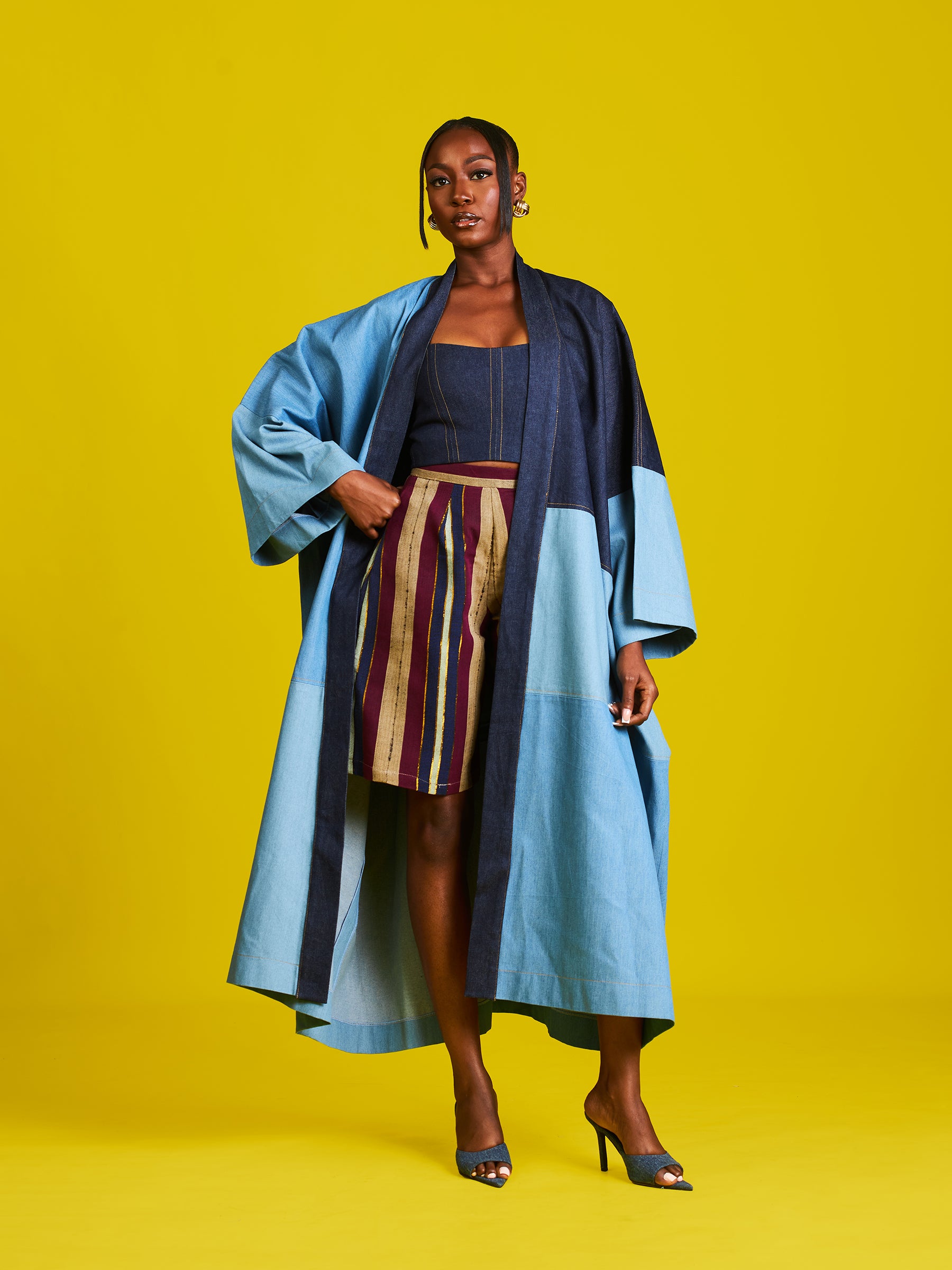 Reni Denim Kimono – M.O.T